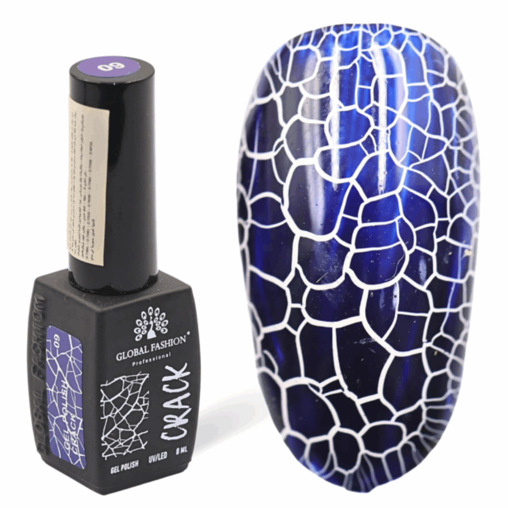 Gel Polish GLOBAL FASHION Crack gel polish 8 ml