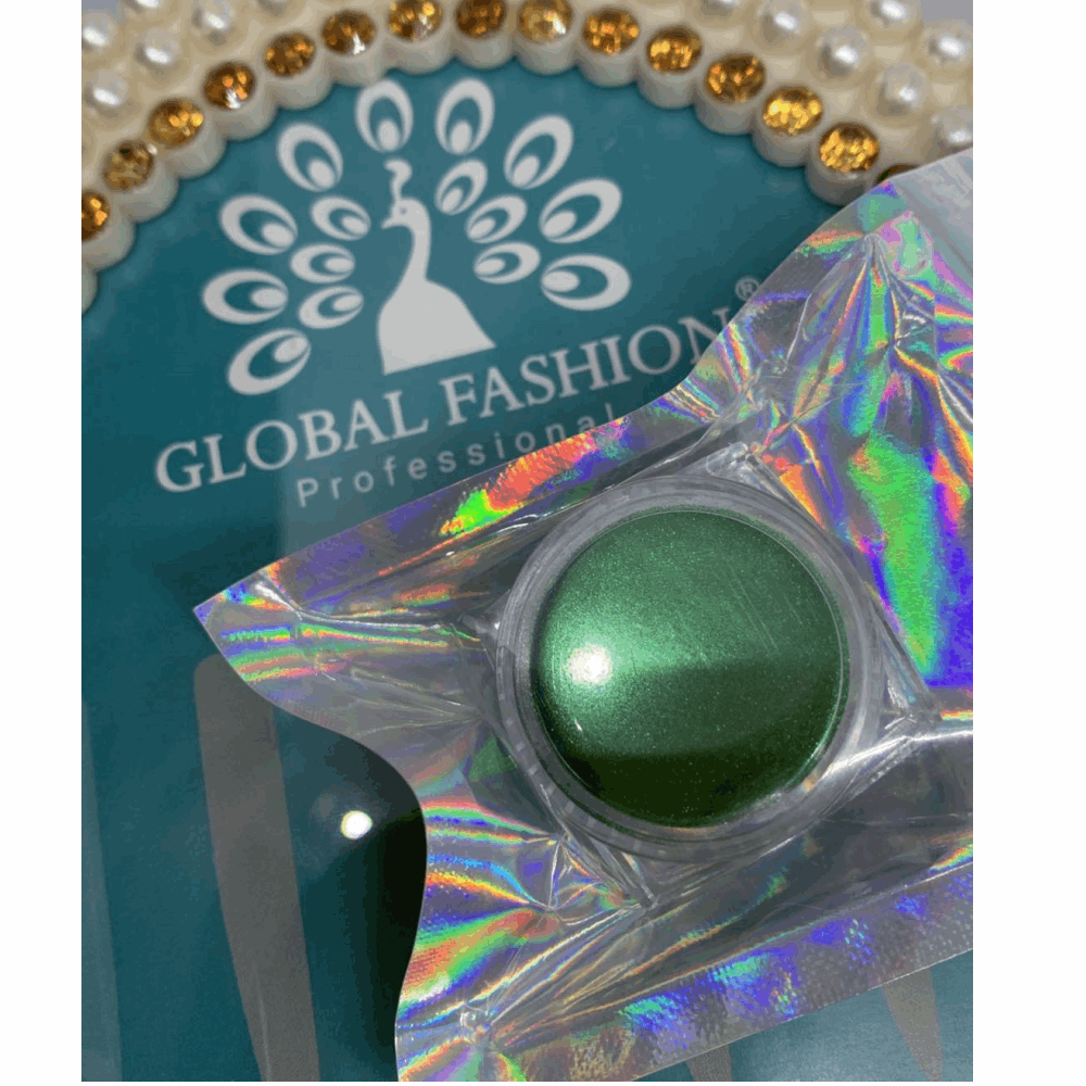 Mirror Powder Global Fashion Mirror powder Green