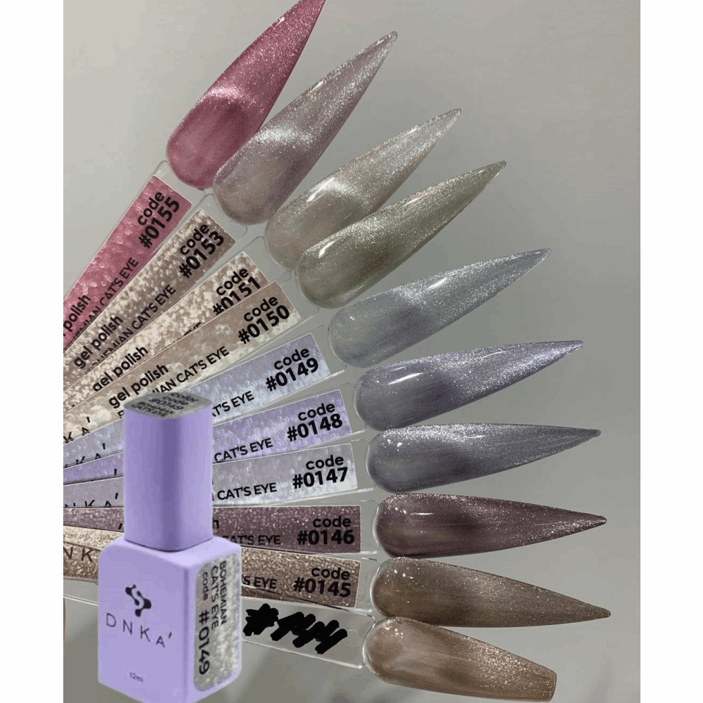Gel Polish DNKA USA Bohemian Cat eye collection gel polish 12ml