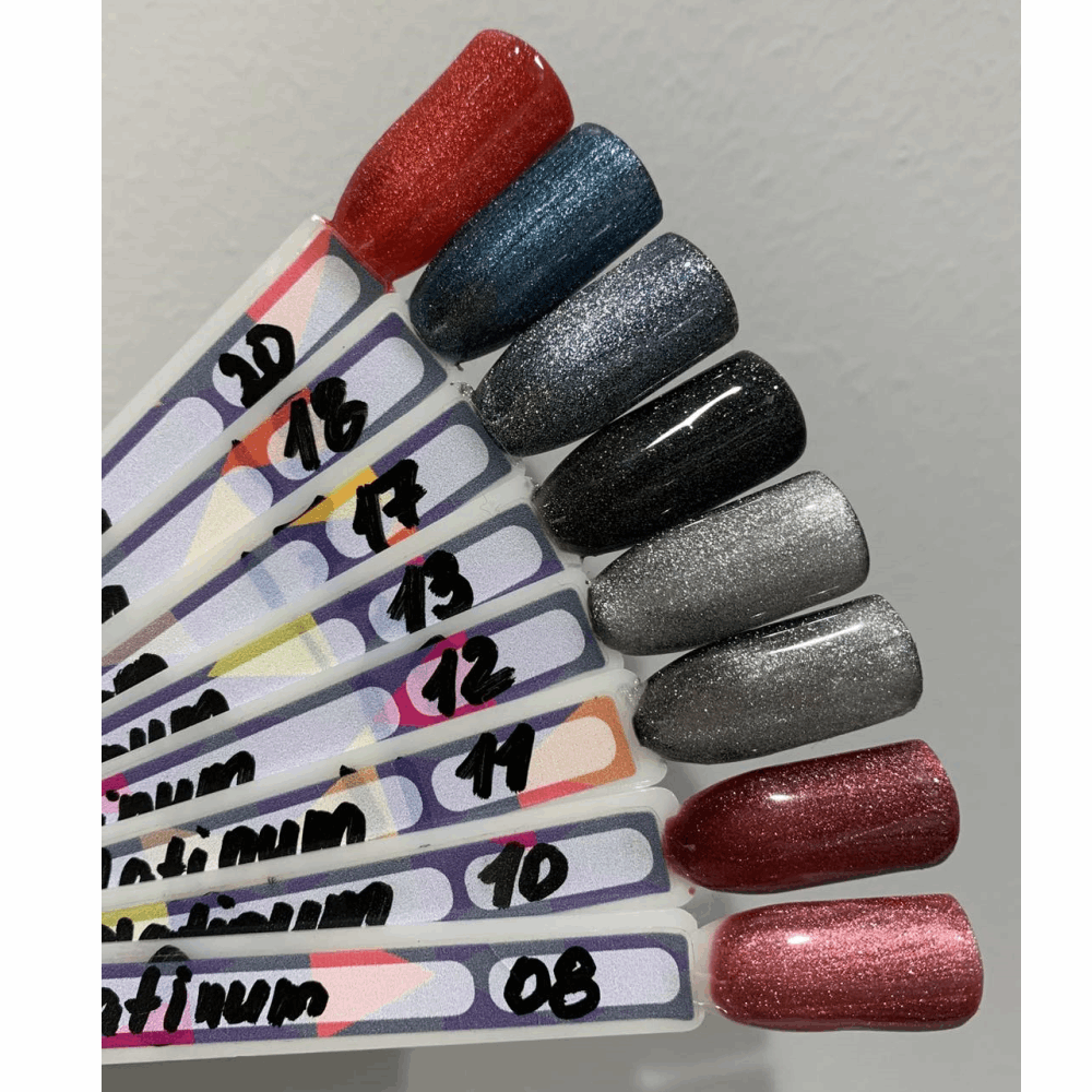 Gel Polish Cat Eye Global Fashion Platinum Cateyes 8 ml