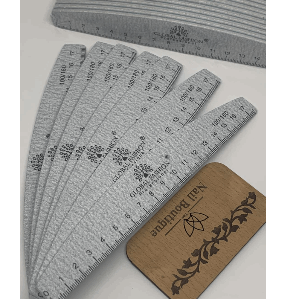 Nail files &amp; buffers Global Fashion File 100/180 grit