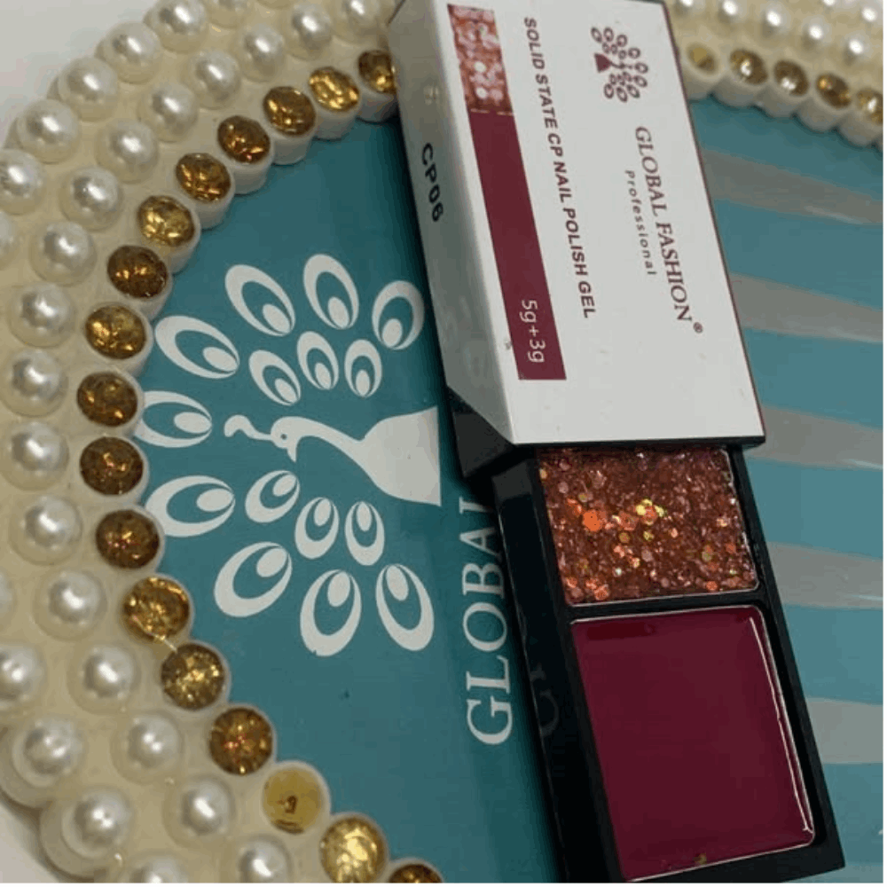 Gel Paint &amp; Paste Global Fashion Solid gel polish  5+3 g
