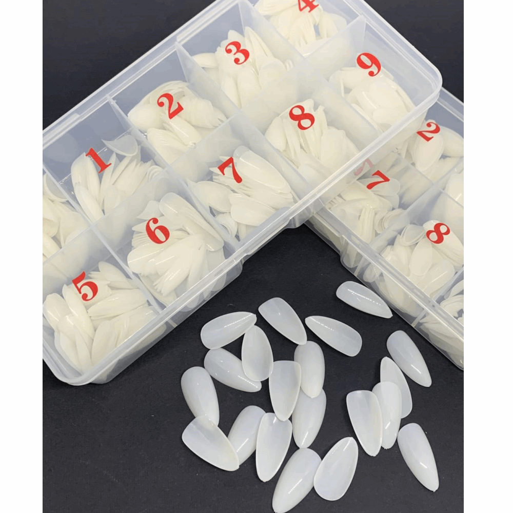 Tips &amp; Extension forms Fake nail plastic 500 pcs box