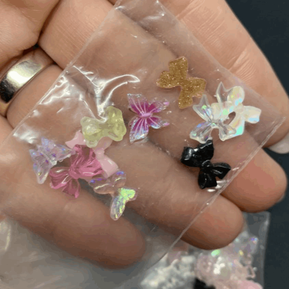 Decore Nail charms plastic nail decor
