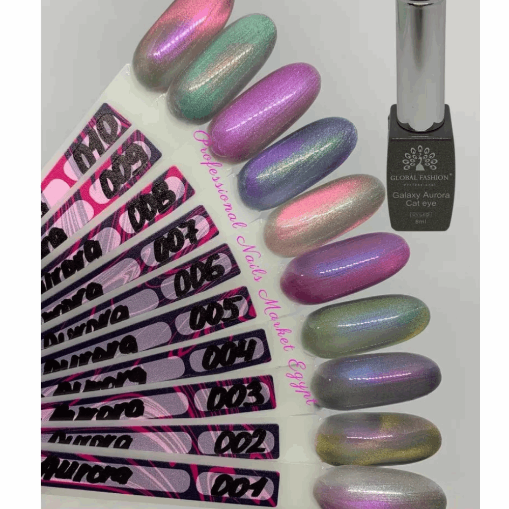 GLOBAL FASHION (USA) Galaxy Aurora Collection 8ml