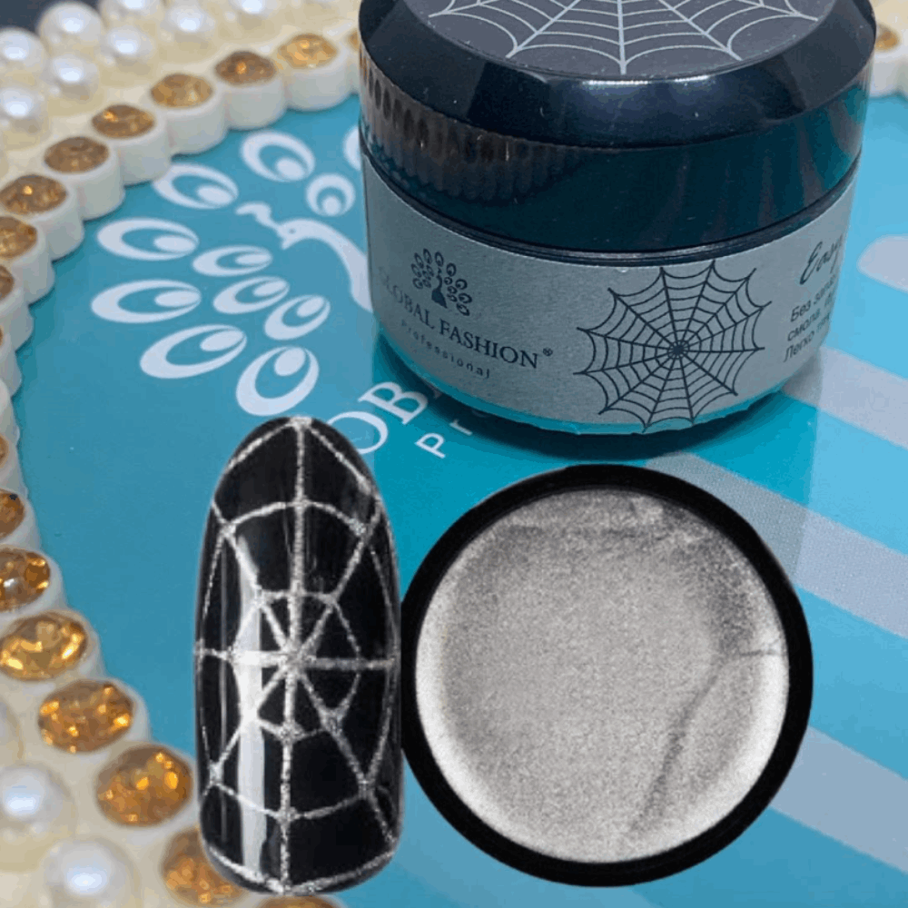 SPIDER GEL Global Fashion Silver 5 ml