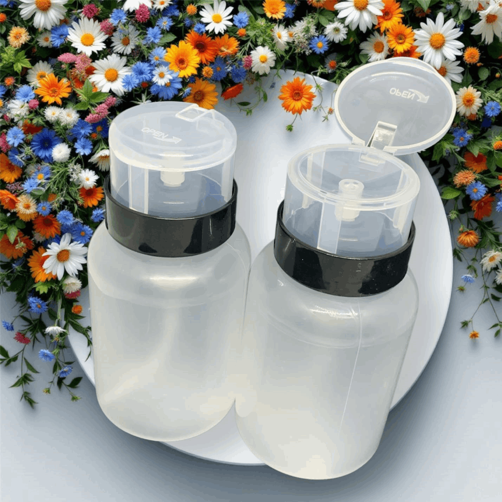 Accessories Global Fashion Plastic bottle for liquid with pomp 160ml