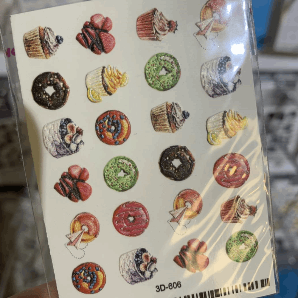 Stickers 3D Nail WATER stickers