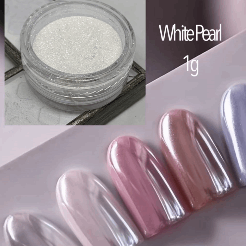 MIRROR POWDER White Pearl Shine