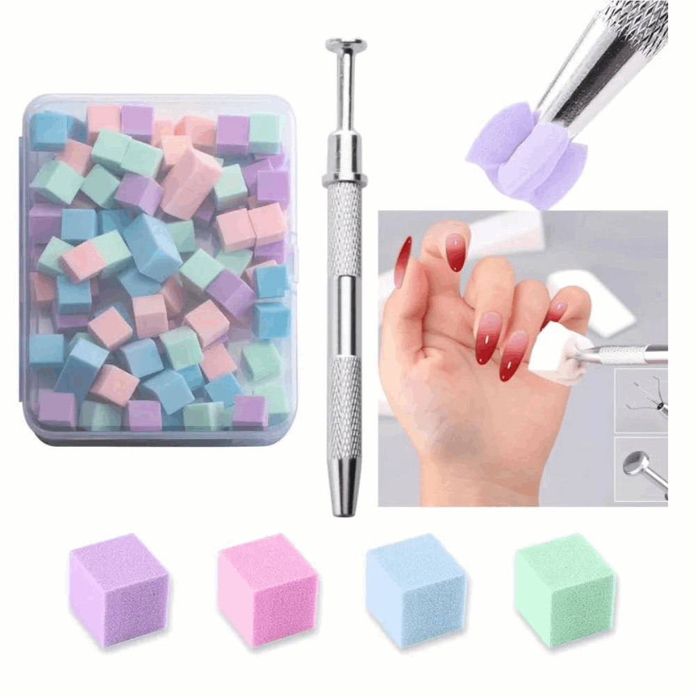 Accessories Air puffing Set for Ombre design nails