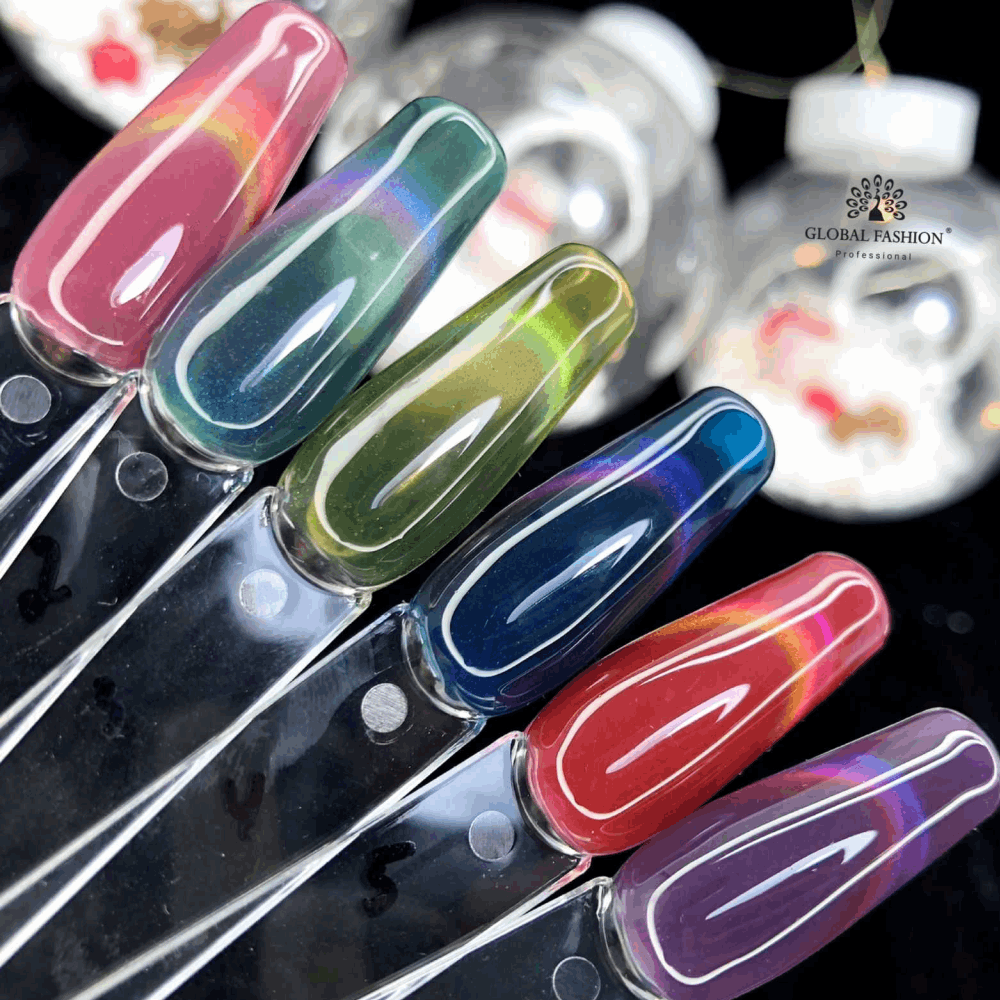 Gel Polish jelly Cat Eye GLOBAL FASHION cat eye glass 8ml