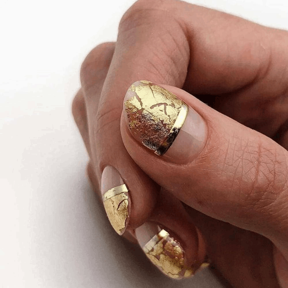 DECORE Foil light gold 100cm