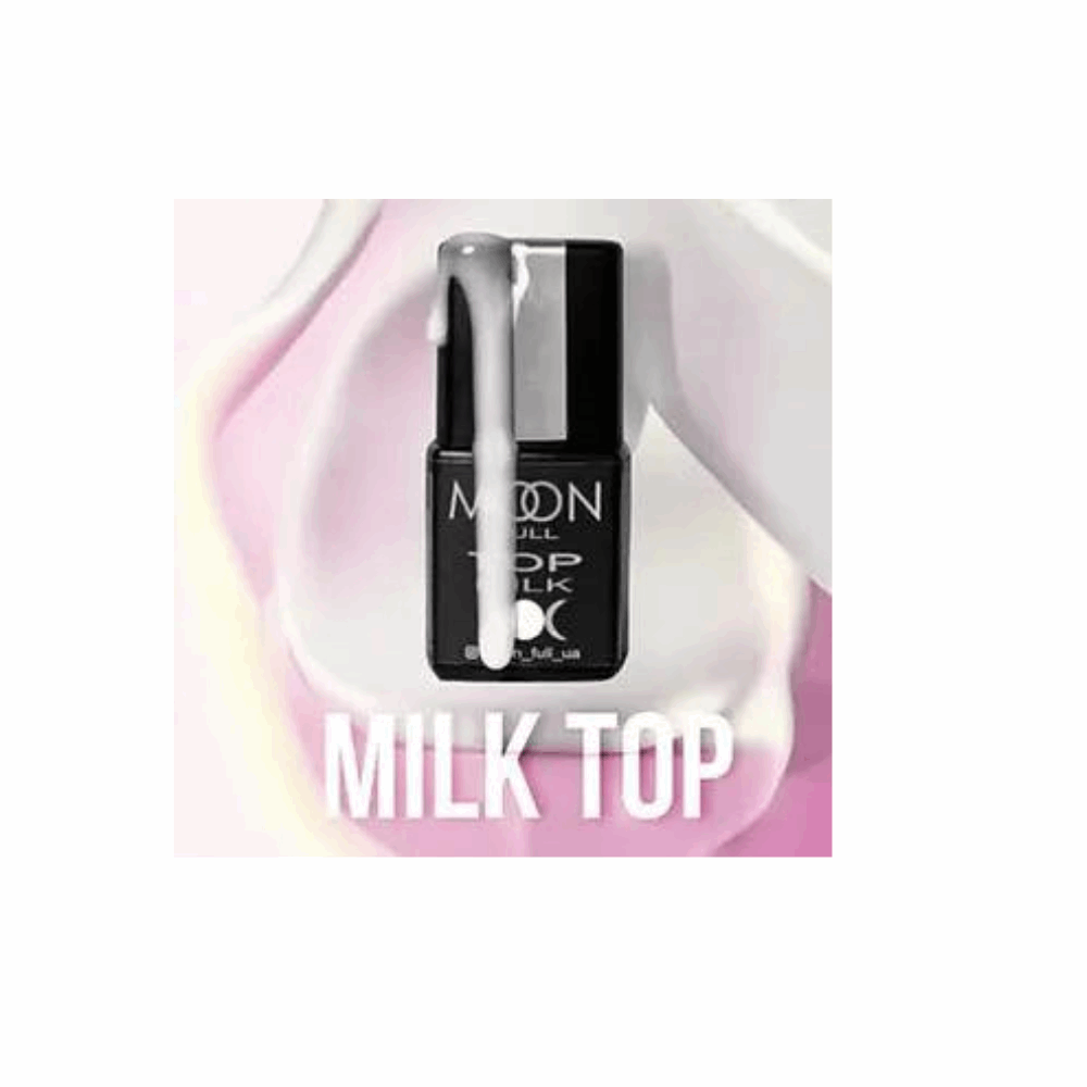 Gel Polish MOON Ukraine MOON Full MILK Top Coat 8 ml