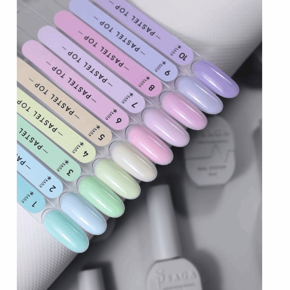 Gel Polish SAGA Pastel Top 10ml