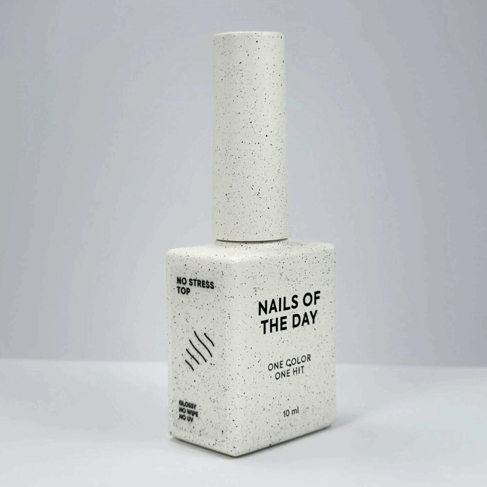 Top Coat NAILS OF THE DAY No Stress Top No Wipe 10ml