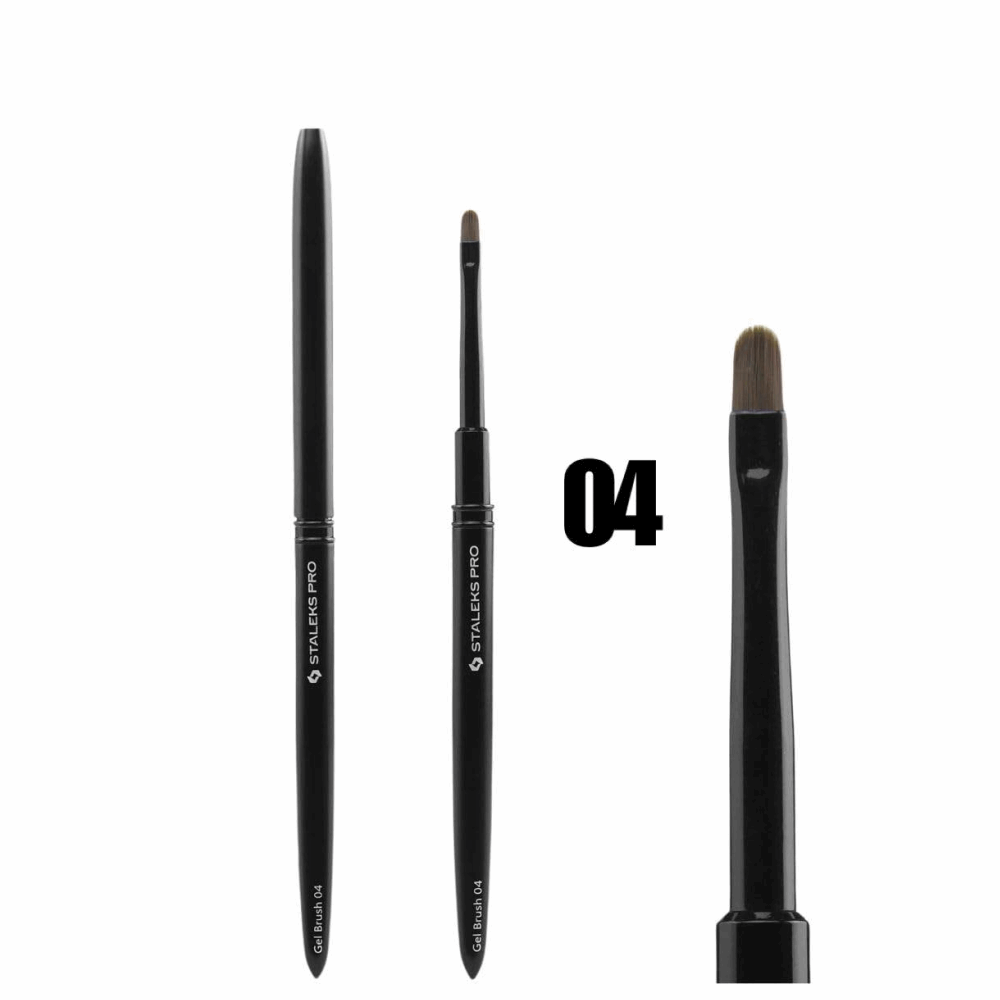 Staleks Brushes Gel Brush #04 , #06 Staleks Brushes Gel Brush #04 , #06