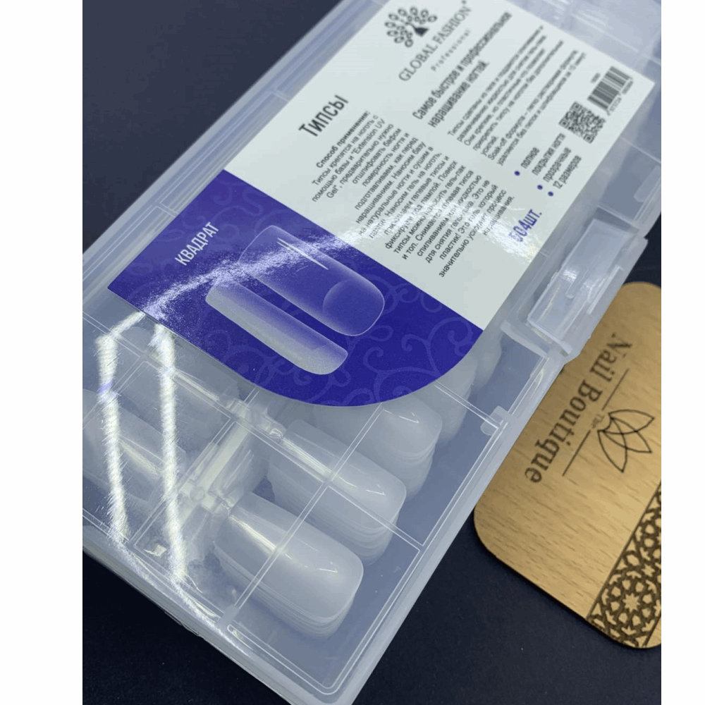 Gel Tips Global Fashion Soft Gel Tips 504pcs middle