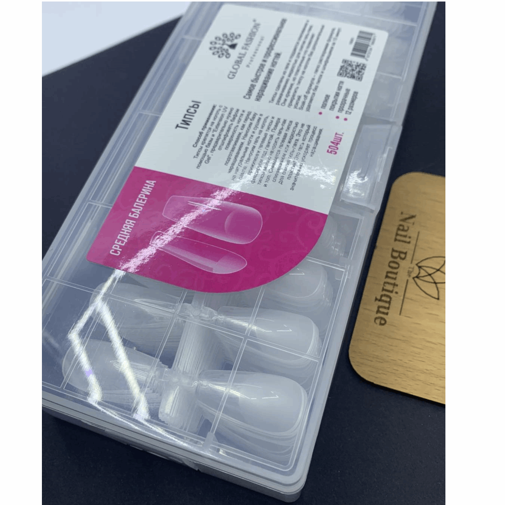 Gel Tips Global Fashion Soft Gel Tips 504pcs ballerina