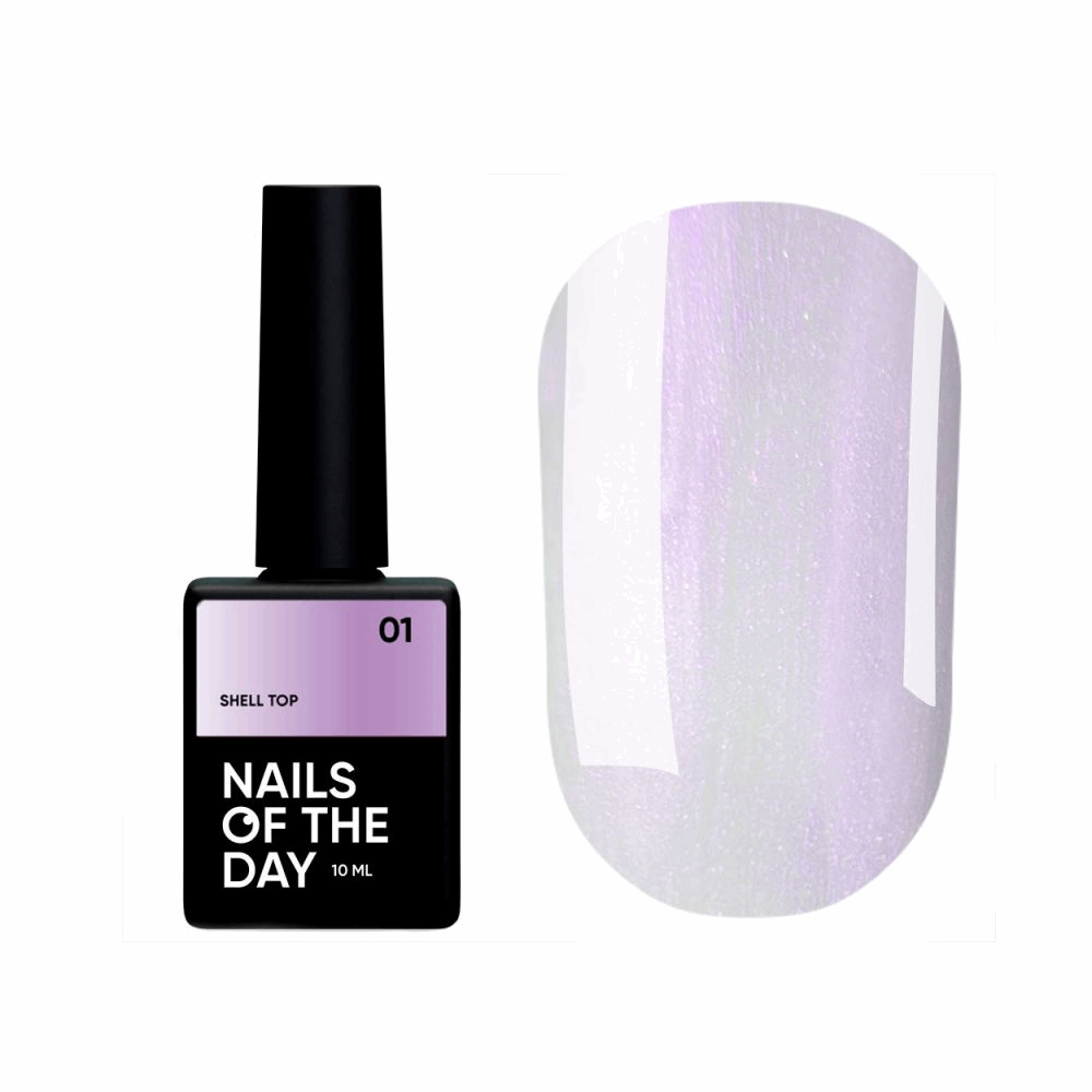 Top Coat Nails of the Day – Shell Top 01-10 ml