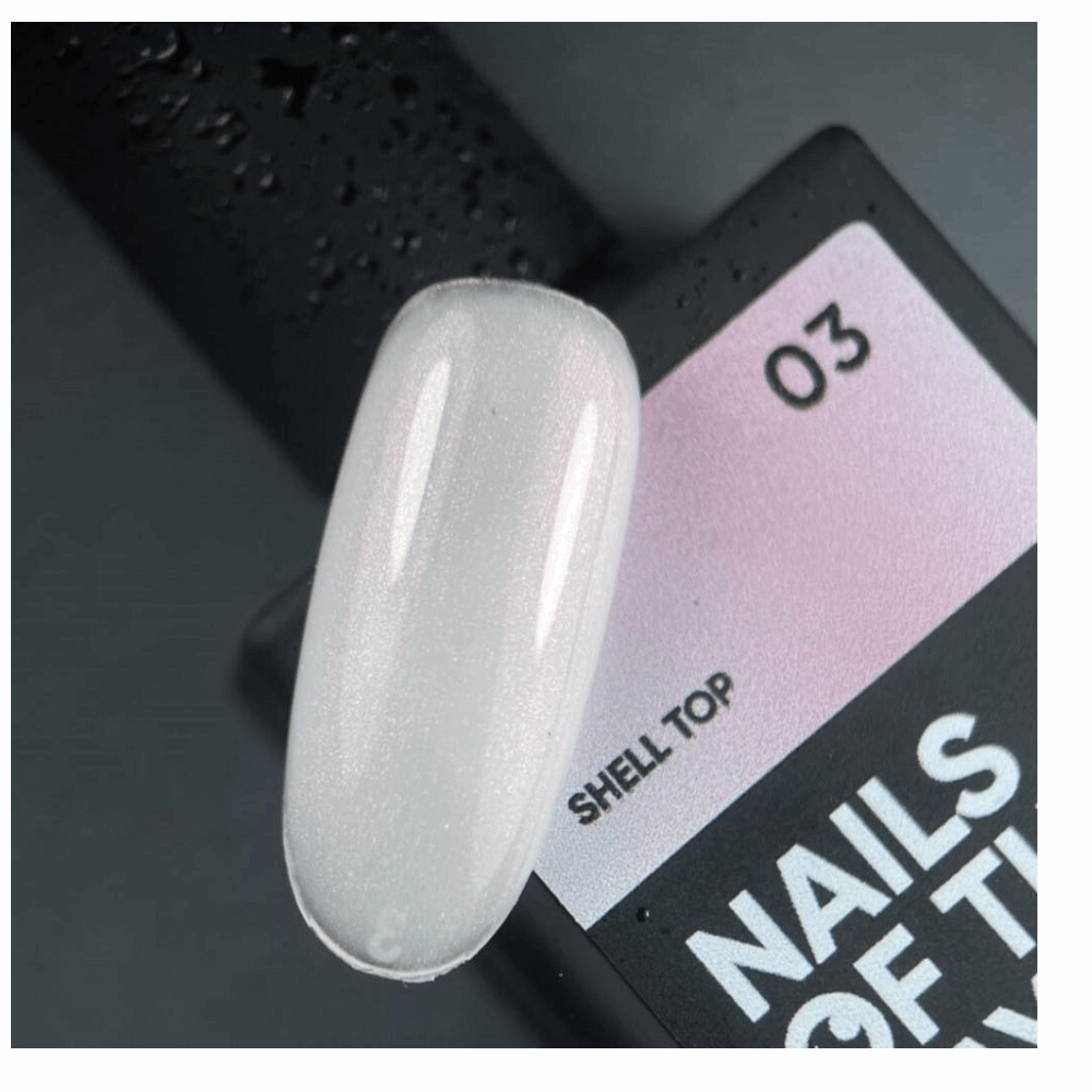 Top Coat Nails of the Day – Shell Top 03-10 ml
