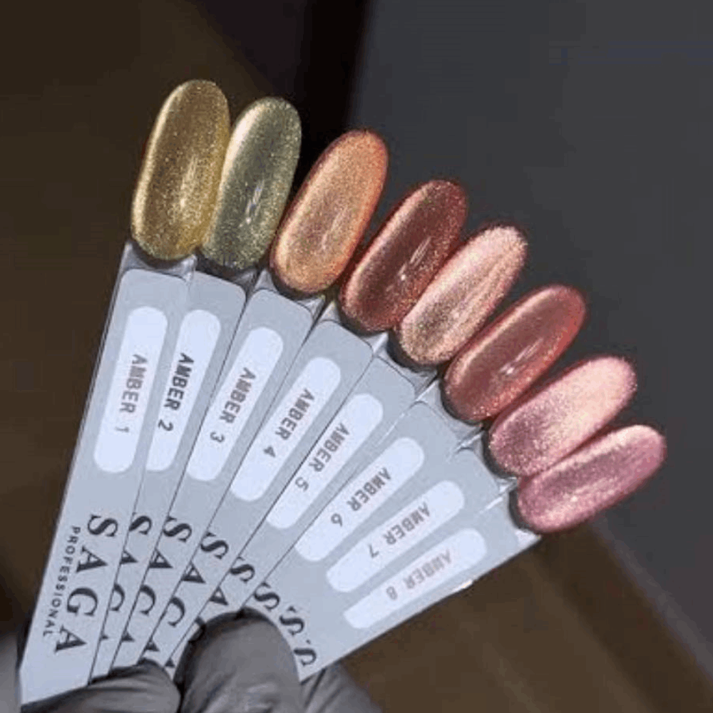 Gel Polish Cat Eye Saga Amber Cat Gel Polish 10ml