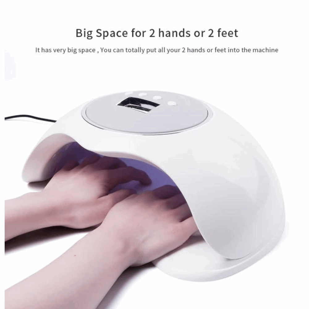 UV/led Lamp Two Hands 72 W