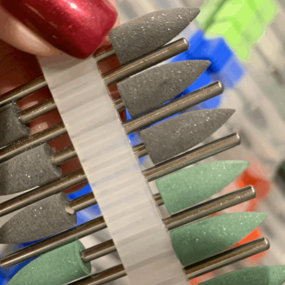 Drill Bits Silicone Drill Bit — Cuticle Polisher