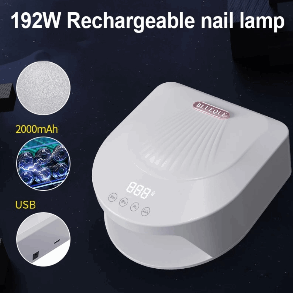 Uv/led Lamp BQ18 2000mAh 192watt with power bank