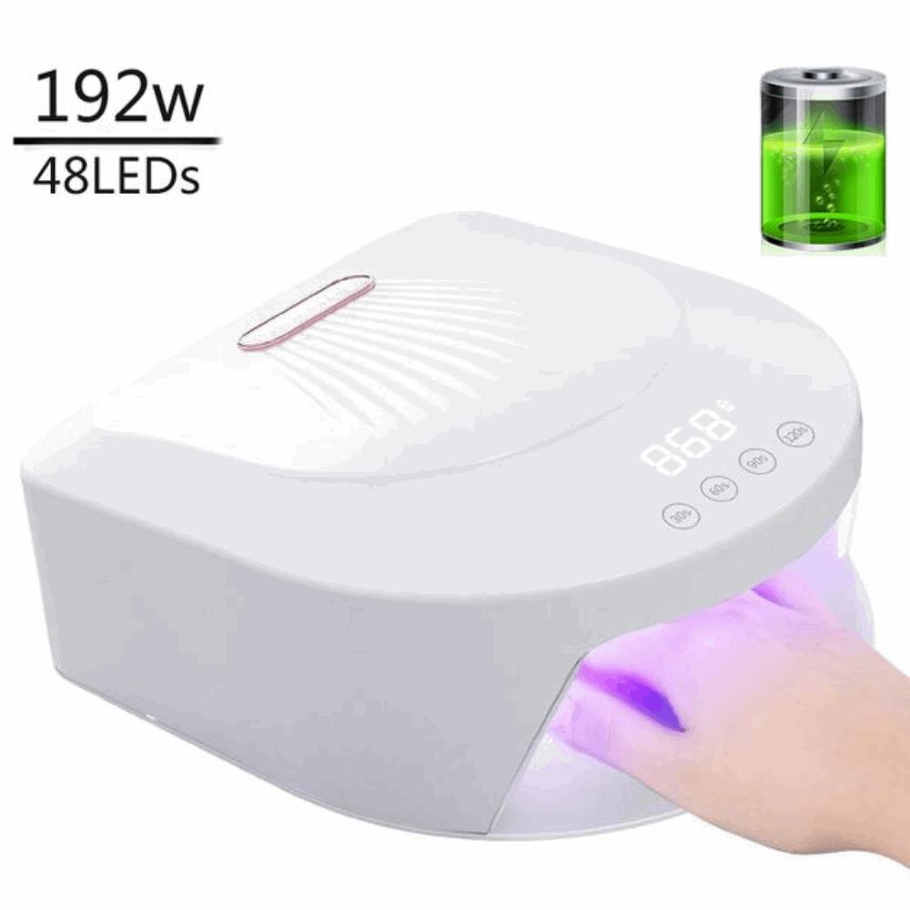 UV/LED LAMPS CORDLESS BQV18 rechargeable 2000mAh 192watt with power bank