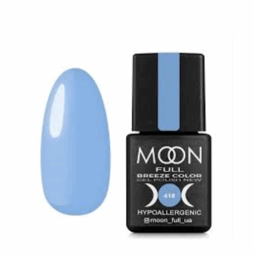 Gel Polish Moon Ukraine Color Classic 418