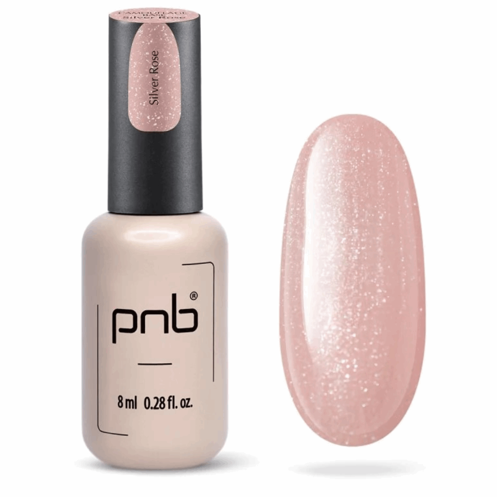 CAMOUFLAGE BASE COAT PNB Silver Rose 8ml