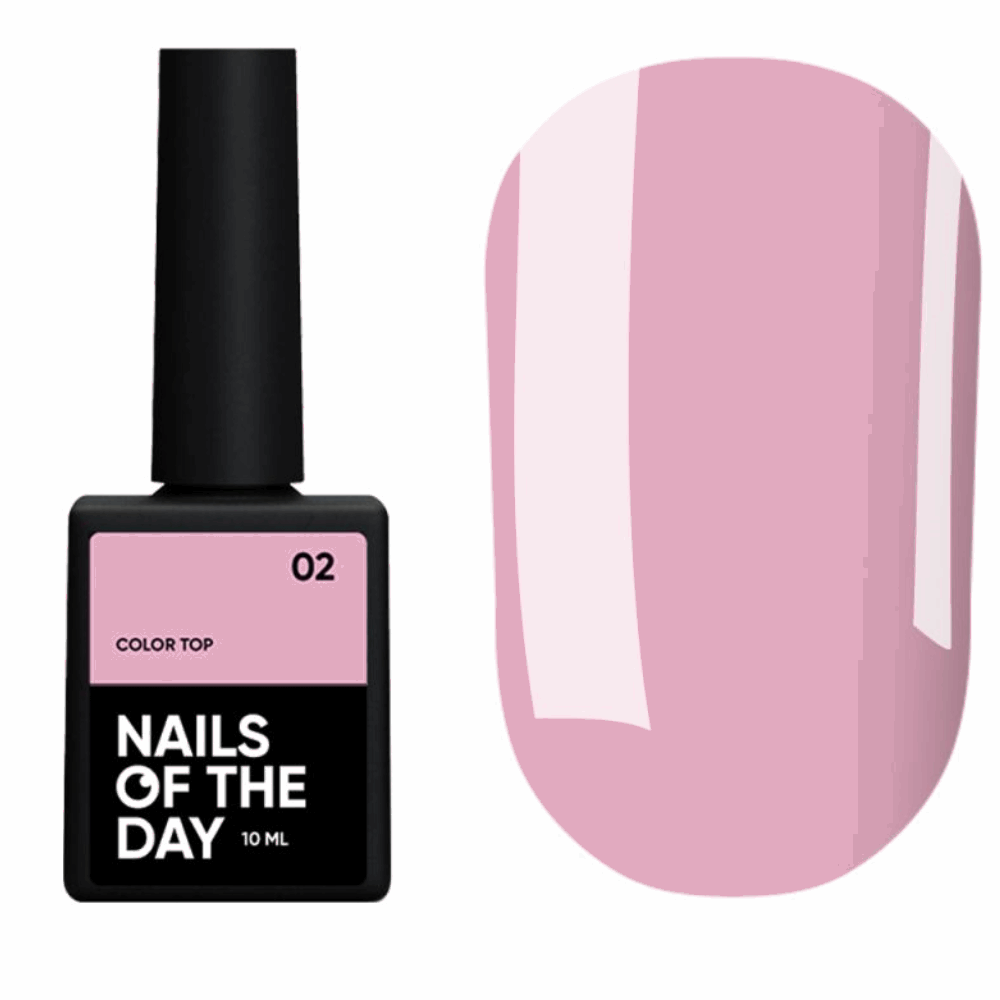 COVER TOP NAILS OF THE DAY Color top 02 10ml