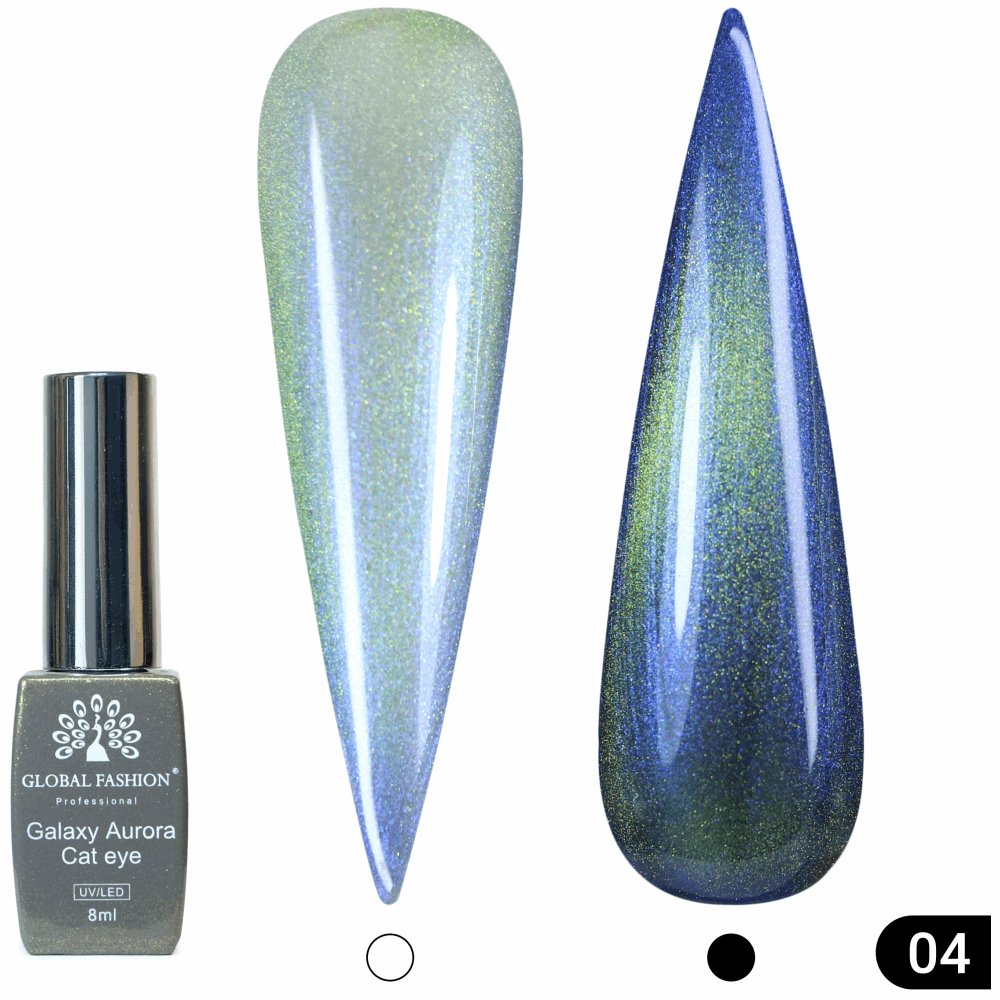 Gel Polish CAT EYE Global Fashion Galaxy Aurora 8ml 04