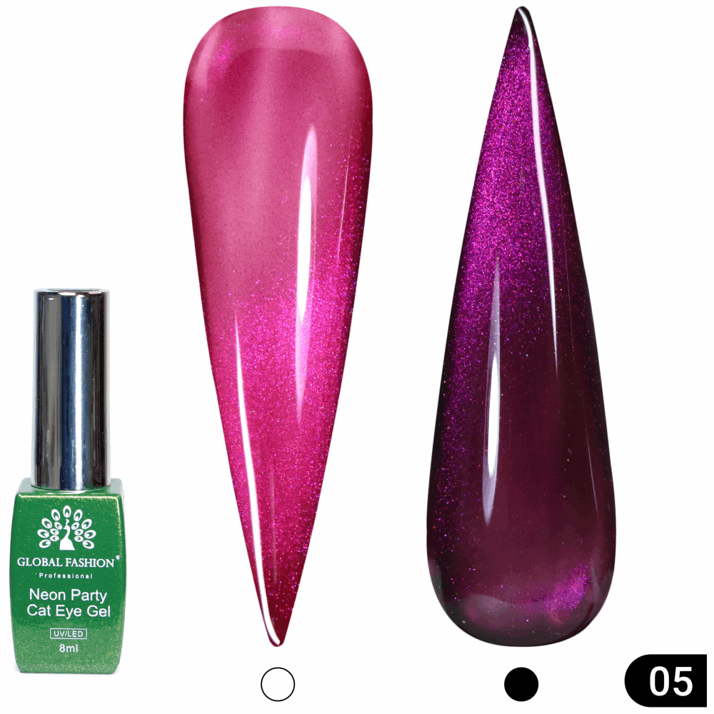 Gel Polish CAT EYE Global Fashion Neon Party 8ml 05