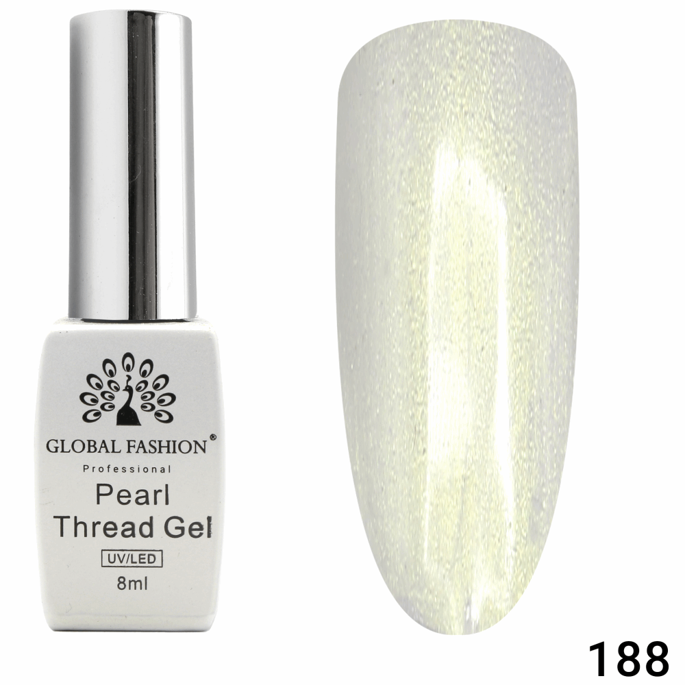 Gel Polish GLOBAL FASHION Pearl Thread Gel 8ml 188