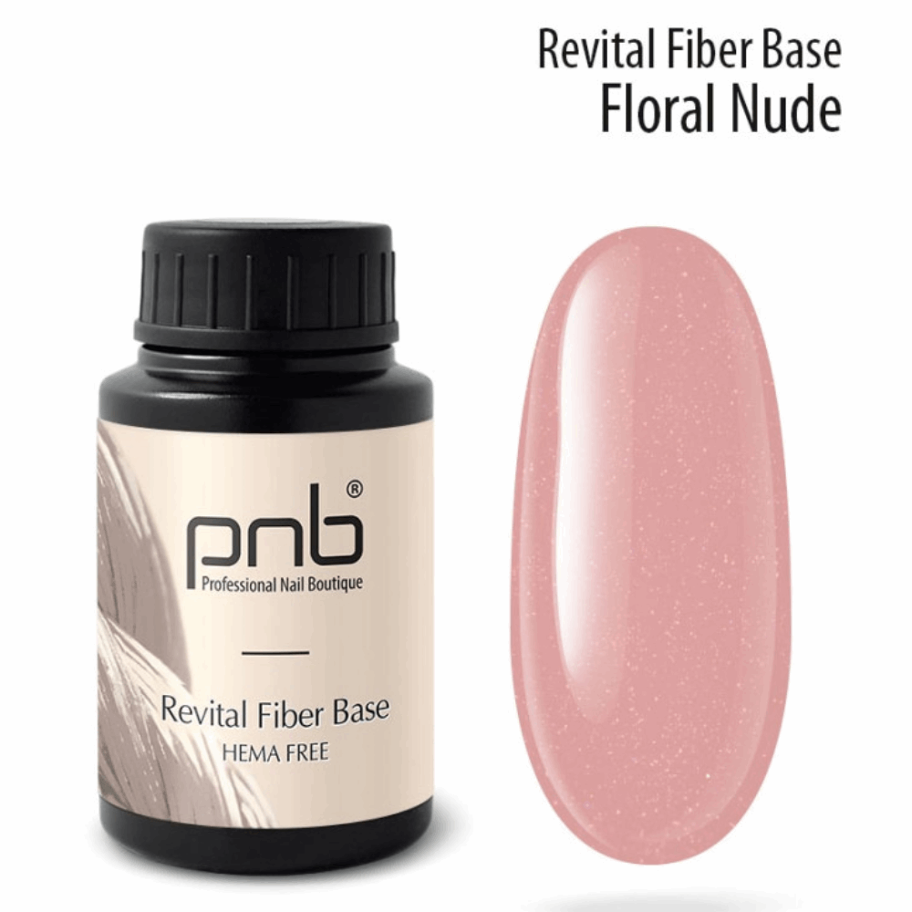 FIBER BASE COAT PNB Revital Floral Nude 30ml