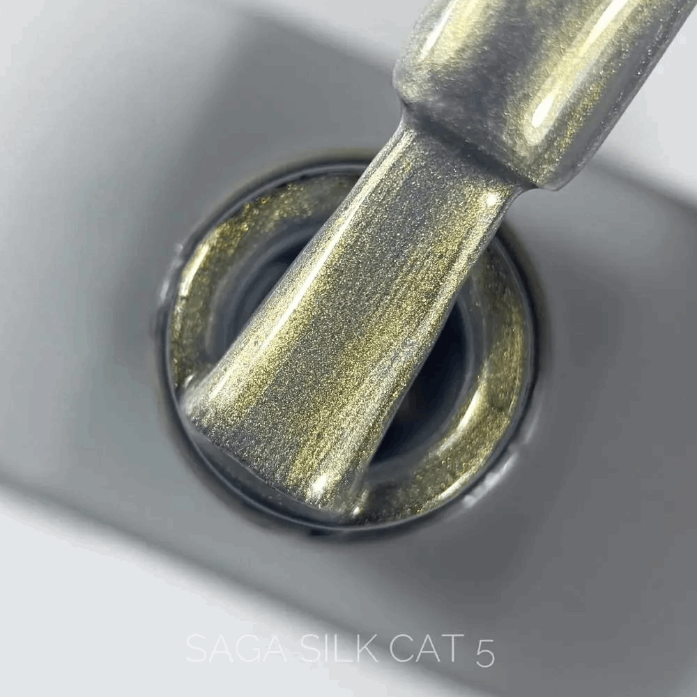 Gel Polish SAGA CAT EYE / USA SILK CAT 10ml 05