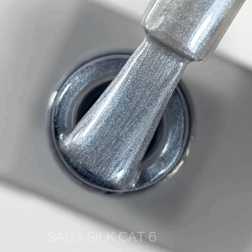 Gel Polish SAGA CAT EYE / USA SILK CAT 10ml 06