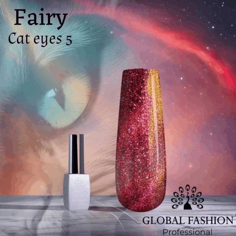 Gel Polish Reflective GLOBAL FASHION Fairy 8ml 05