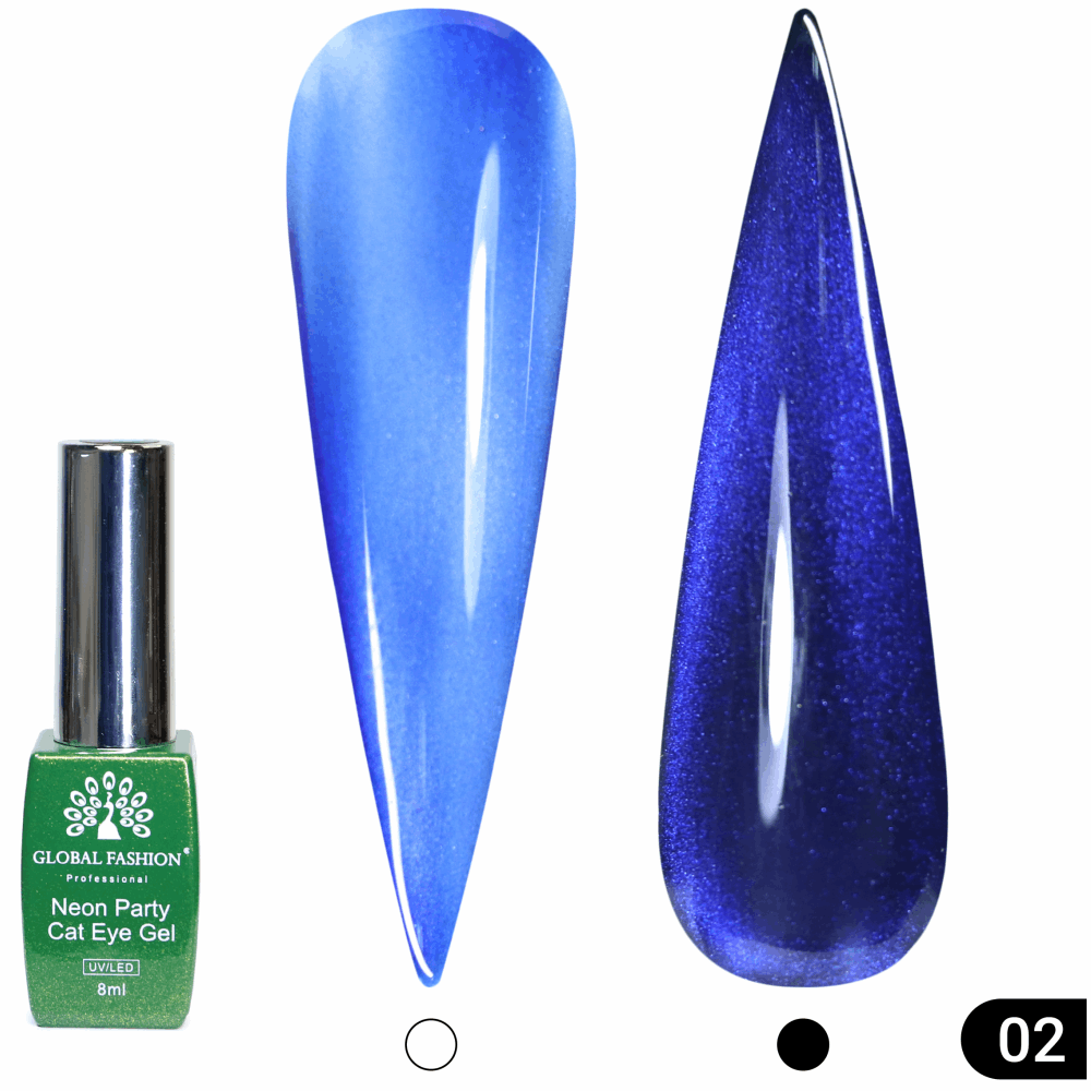 Gel Polish CAT EYE Global Fashion Neon Party 8ml 02