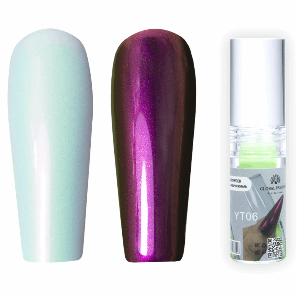 MIRROR POWDER GLOBAL FASHION Liquid mirror yt06 1 K