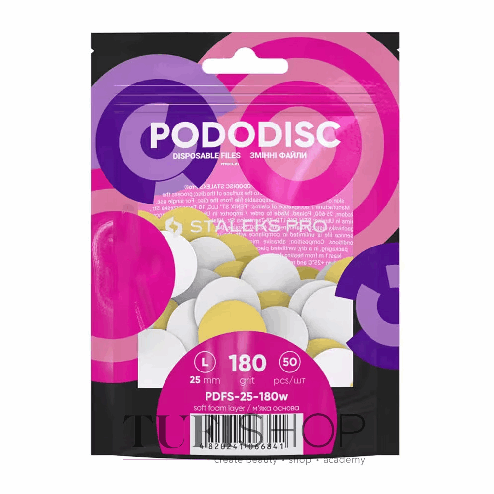 REFILL FILES STALEKS Replacement Files L 25mm 180grit