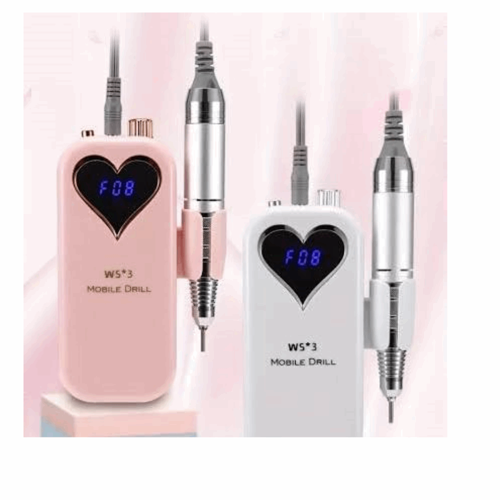 Nail Drill drill power bank with heart