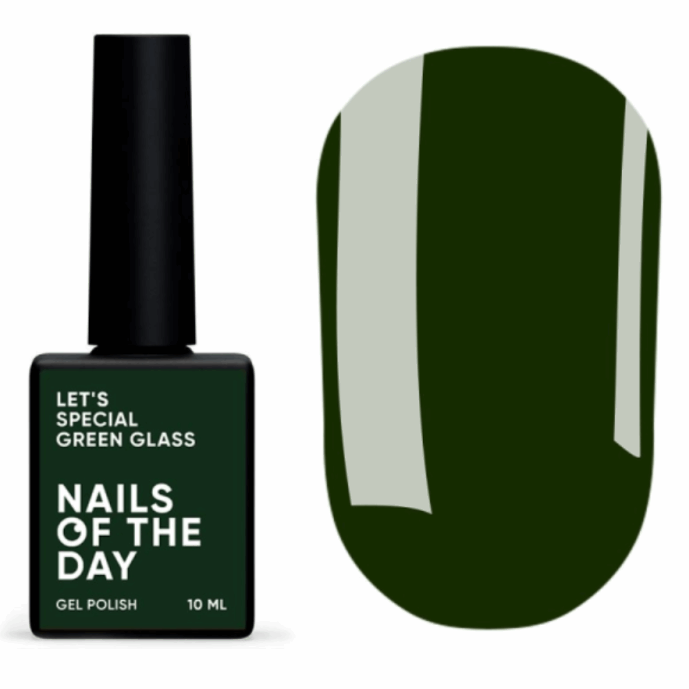 NAILS OF THE DAY 10ml / Europe Let's Special 353 Green Glass