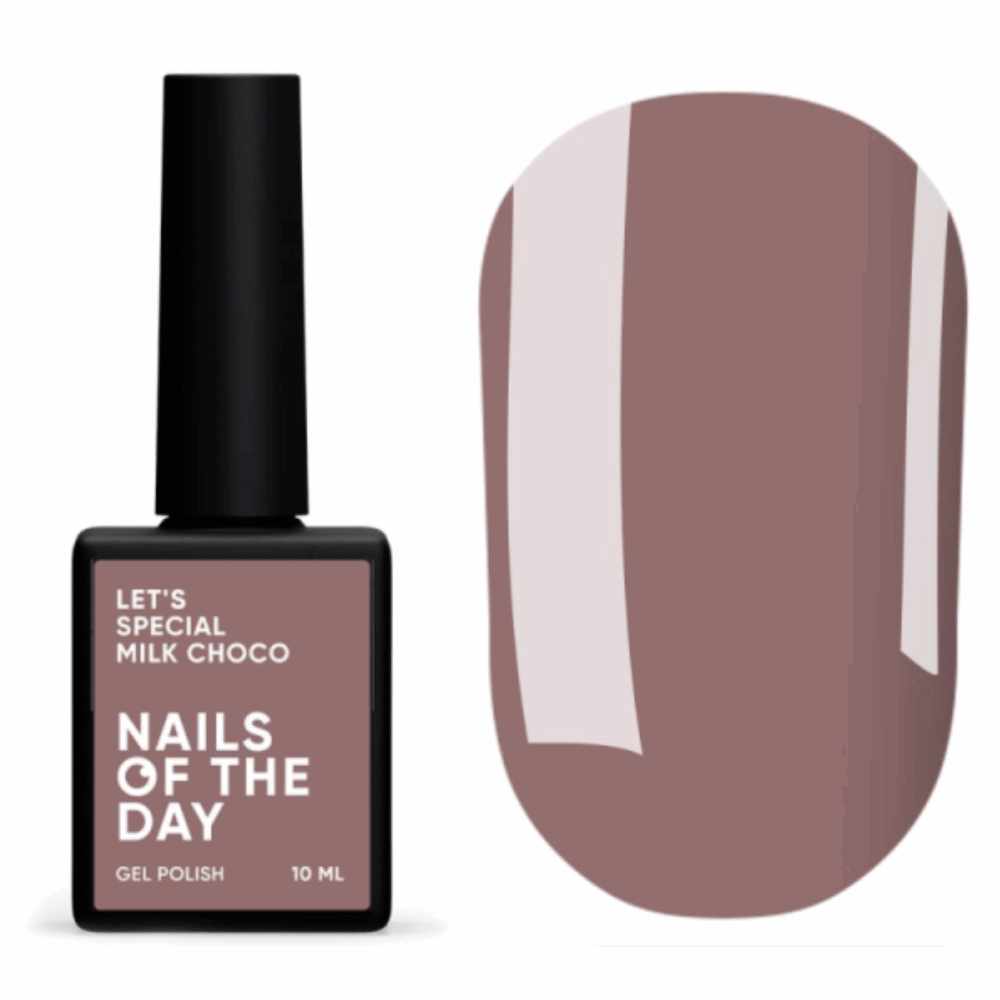 NAILS OF THE DAY 10ml / Europe Let's Special Milk Choco