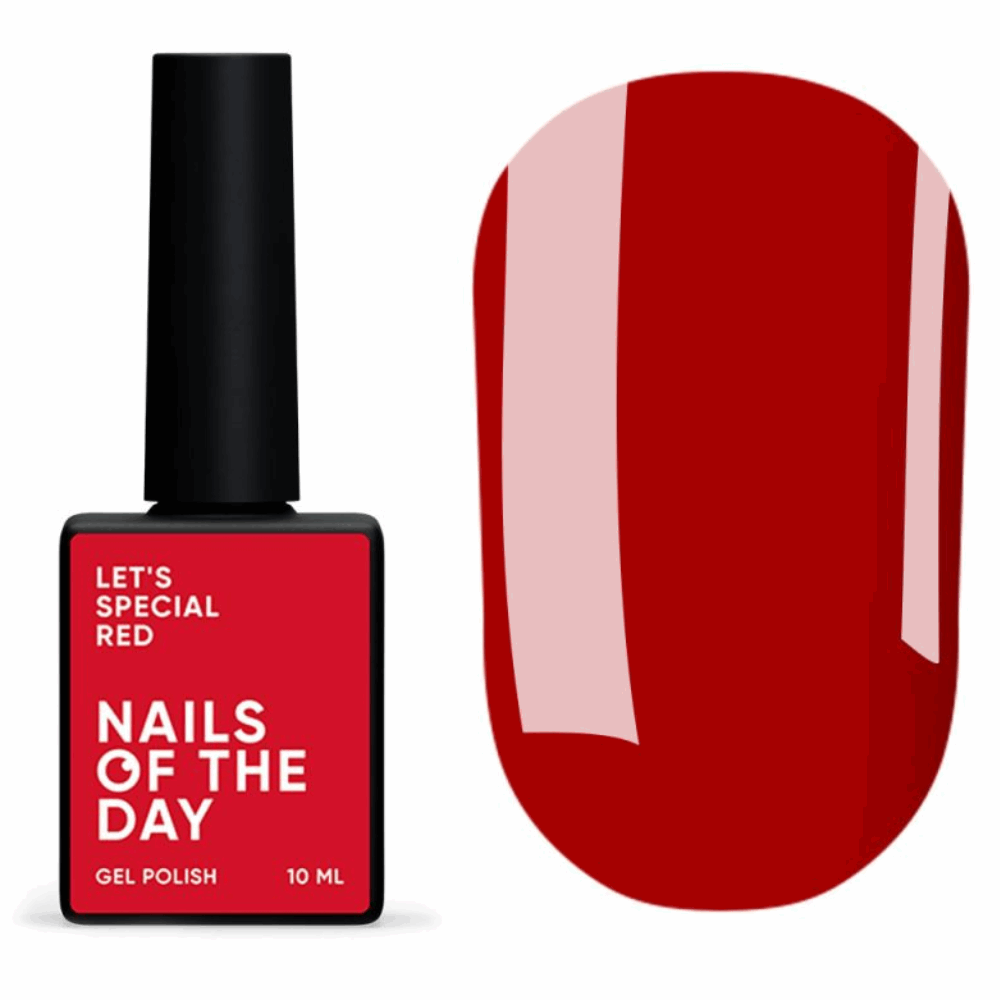 NAILS OF THE DAY 10ml / Europe Let's Special 125 Red