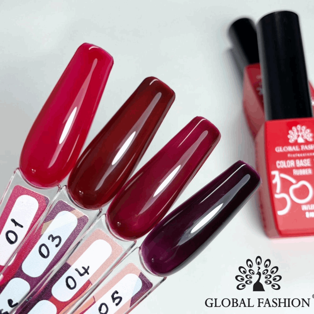 Gel Polish CAT EYE Global Fashion Cherry Red 8ml 05