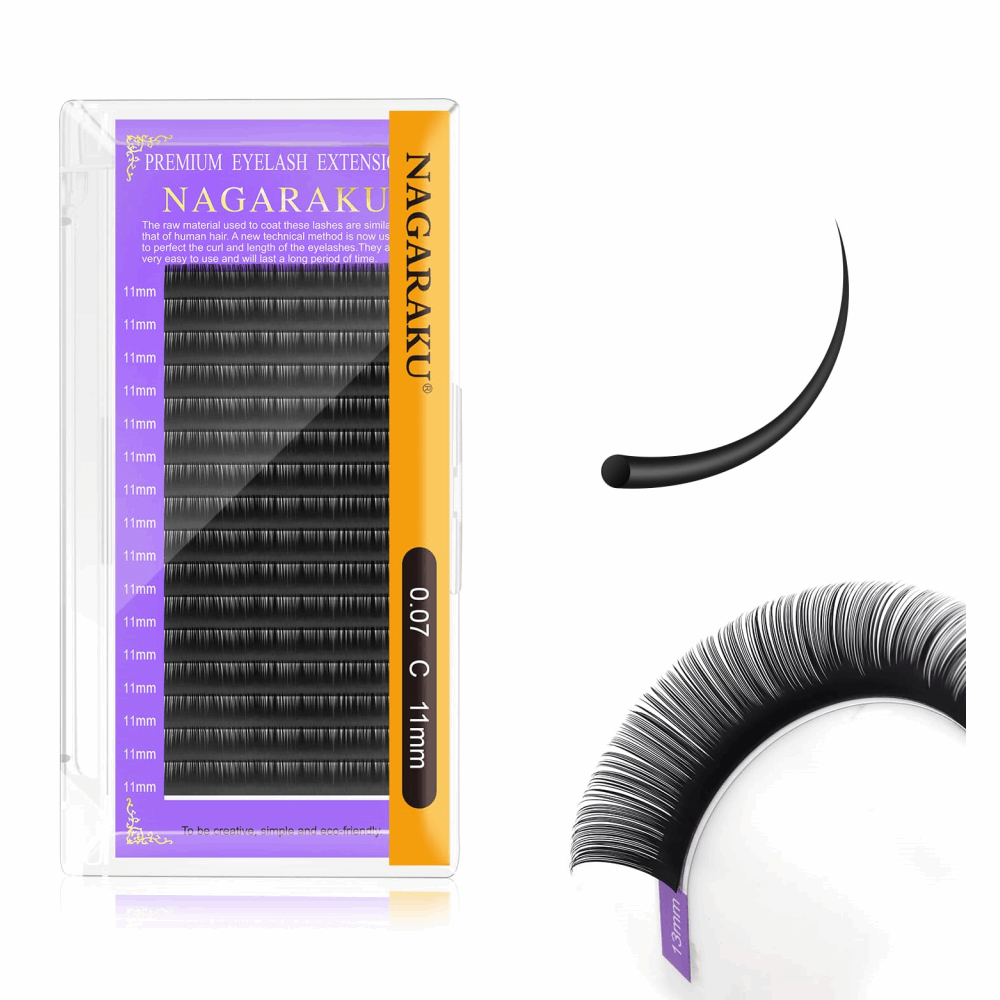 EYELASHES NAGARAKU ONE SIZE C0.07 11mm