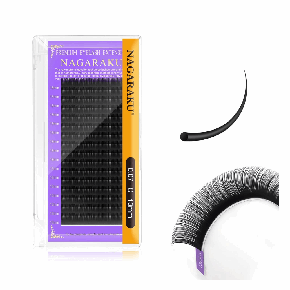 EYELASHES NAGARAKU ONE SIZE C0.07 13mm
