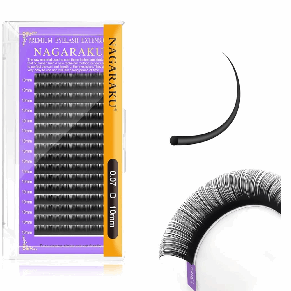 EYELASHES NAGARAKU One Size D0.07 10mm